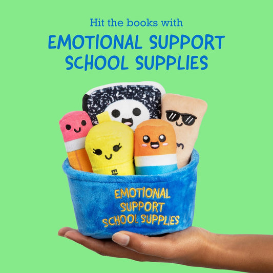 Emotional Support School Supplies Plush by Relatable - Cute Stuffed An