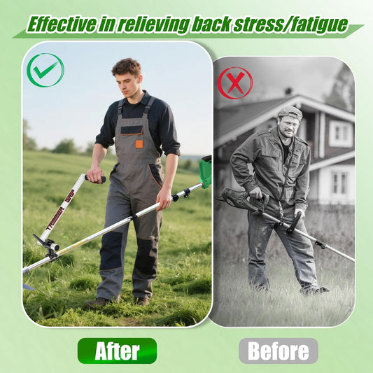 Upgraded Ergonomic Trimmer Grip, String Trimmer Handle, with Trimmer S