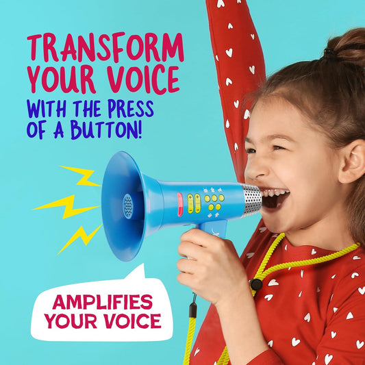 Mini Explorer Voice Changer for Kids - Easter Gifts for Kids - Voice Changing Device for Boys & Girls Ages 3-8+ Olds Birthday Gifts for 3, 4, 5, 7, 8 Year Old Boy - Toys Gift Ideas for Kid, Toddler