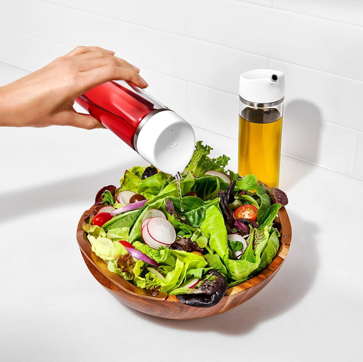 OXO Good Grips 12 oz Precision Pour Glass Oil Dispenser | Precision Pour