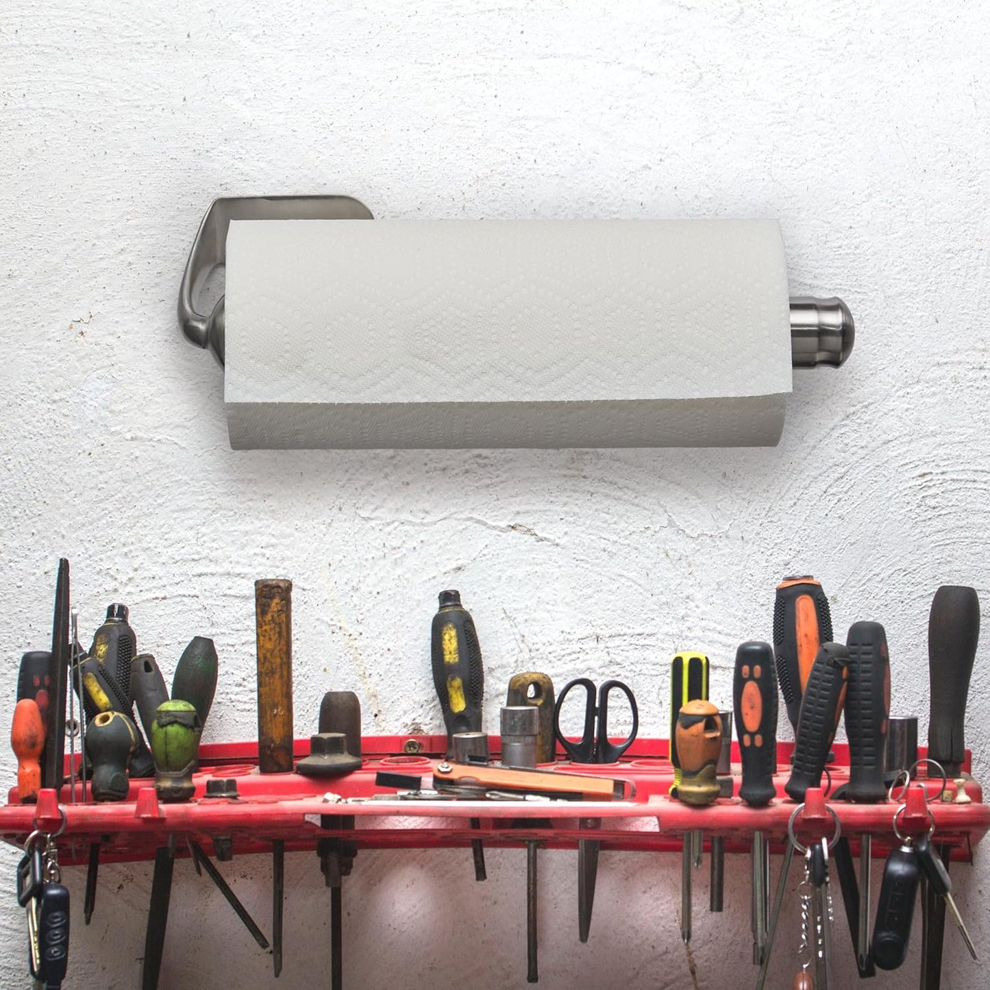 Kamenstein Perfect Tear Wall Mount Paper Towel Holder, Patented Design