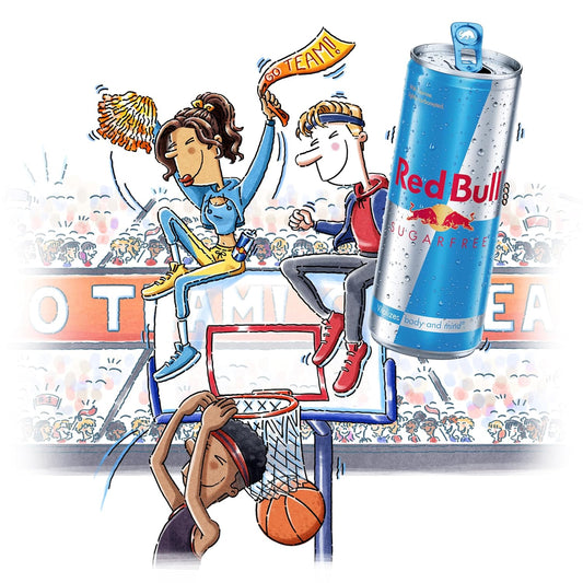Red Bull Sugar Free Energy Drink, 8.4 Fl Oz, 4 Cans