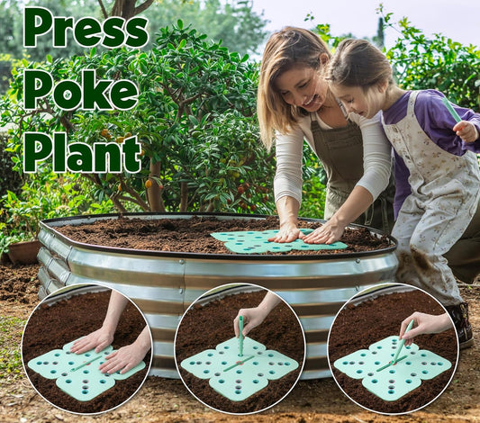 Seed and Seedling Spacer Tool for Garden // Square Foot Gardening Seed