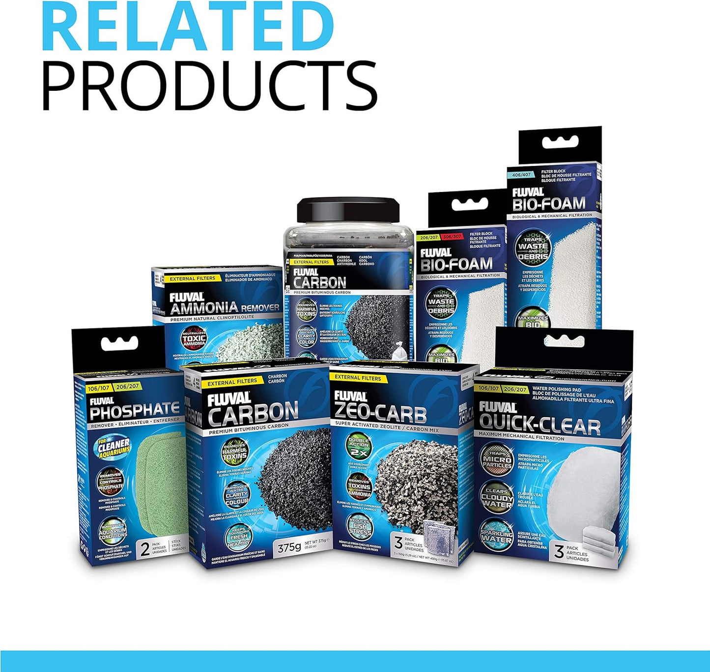 Fluval BioMax Biological Material Remover, 500 g - Biological Filter M