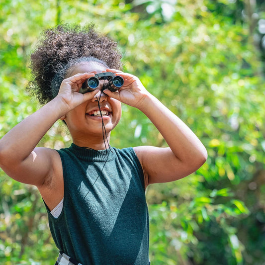 Barska Lucid View 10x25 Compact Binoculars – Lightweight Folding Design with Fully Coated Optics & Rubber Armor – Ideal for Travel, Hiking, Hunting & Sports