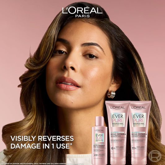 L'Oreal Paris EverPure Sulfate-Free Vegan Hair Care Kit - Shampoo and