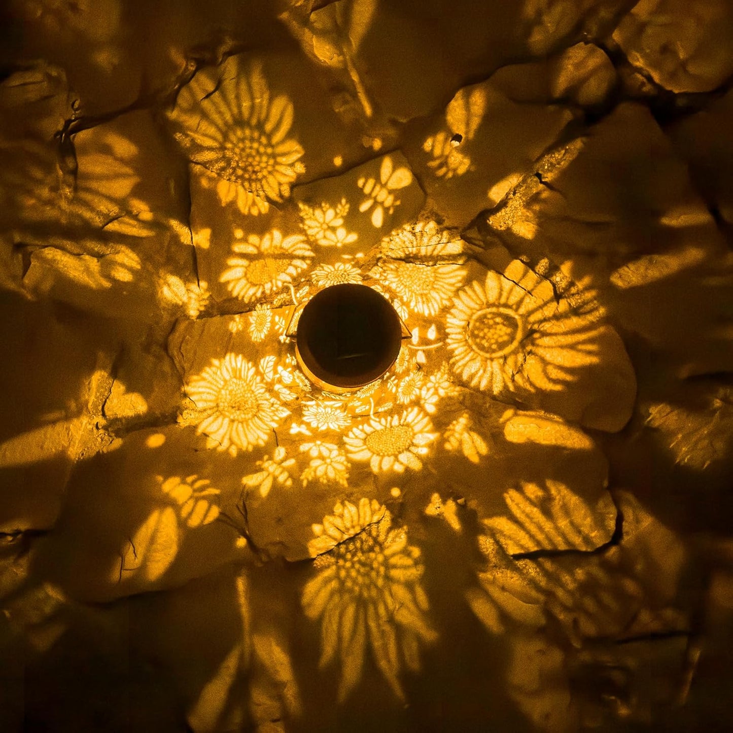 Birthday Gifts for Women Mom Grandma, Sunflower Solar Lanterns Outdoor