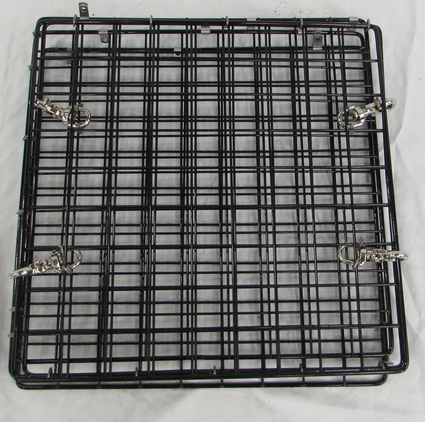 Deer Feeder Varmint Guard - Squirrel & Deer - Wildlife Feeder Protective Cage - Black Steel Bolt-On Feeder Guard
