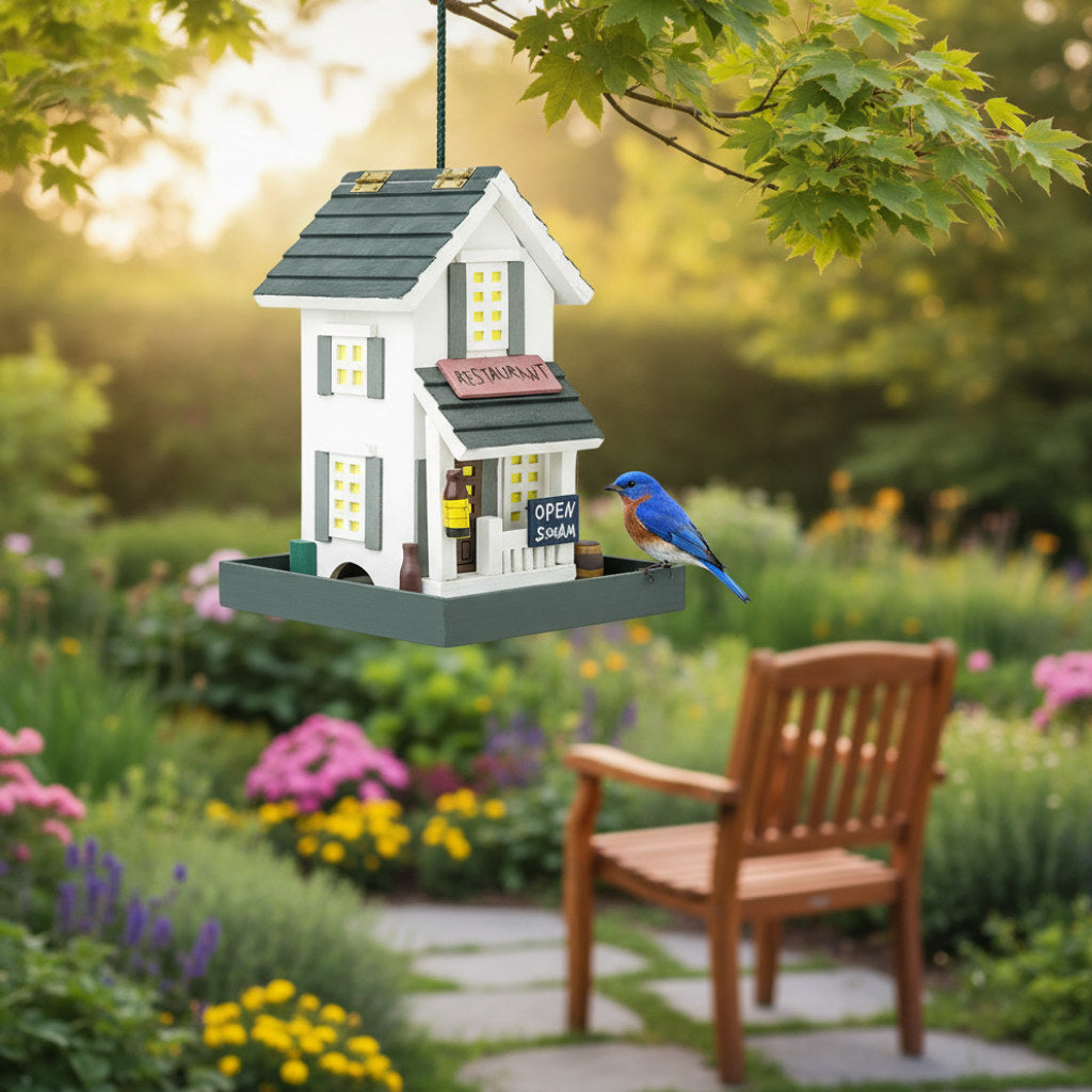 Wooden Bird House
