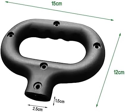 Wagon Cart Push Handle Hand Truck Handle Replacement Portable Trolley Handle for Camping Wagon, Garden Shopping Cart