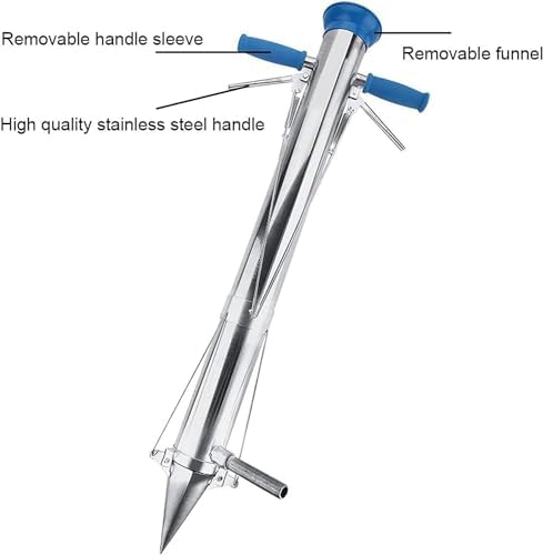 Stainless Steel Vetable Transplanter Tool - Manual Seedling Transplant