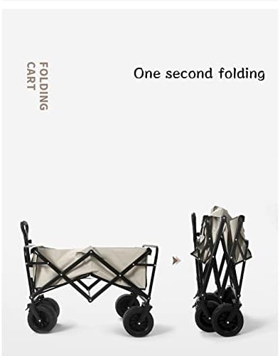 Portable Camping Cart,Camping Trolley, Outdoor Foldable Trolley, Camping Car Camping Small Beach Cart,Garden Wagon,Extra Large Capacity 150L