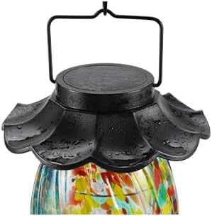 Solar Hummingbird Feeder Solar Lamp (Only Includes The top, Does not Include The Glass Bottle or Base)