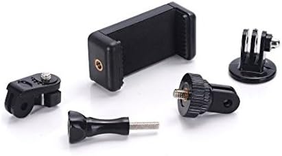 Octo Mounts Universal Smartphone Holder Adapter Kit. Compatible with Any Tripod, Action Mount or GoPro Mount Accessory. Compatible with iPhone, Samsung Galaxy, Android, BlackBerry, Pixel, and HTC
