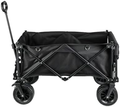 Collapsible Wagon Cart with Wheels Foldable Folding Wagons Carts Silen