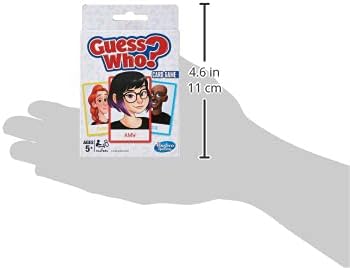 Hasbro Gaming Guess Who? Card Game for Kids, 2 Player Guessing Game, F
