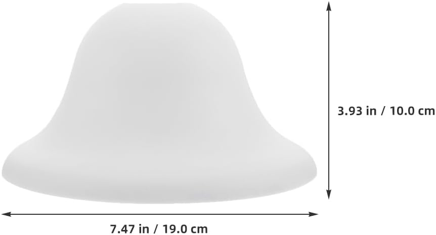 Round Mushroom Lamp Shade Replacement for Table and Floor Lamps Plasti