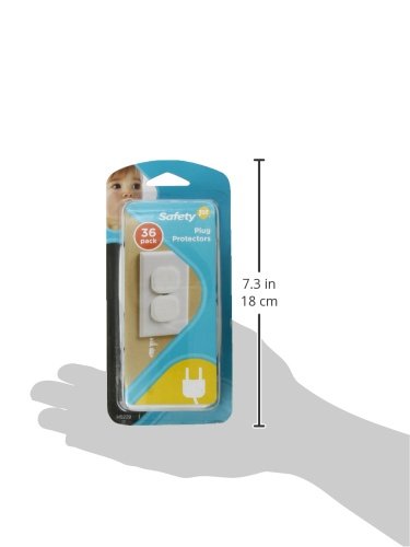 Safety 1st Electrical Outlet Baby Proof Covers, Secure Outlet Plugs, B