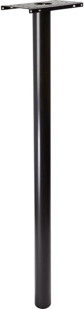 Architectural Mailboxes 7516B-10 Pacifica In-Ground Steel Mailbox Post, Alloy Steel, One Size, Black