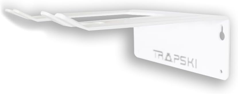 TRAPAWAY Wall Rack | Holds 1 pair of Skis or Snowboard by Bindings | G