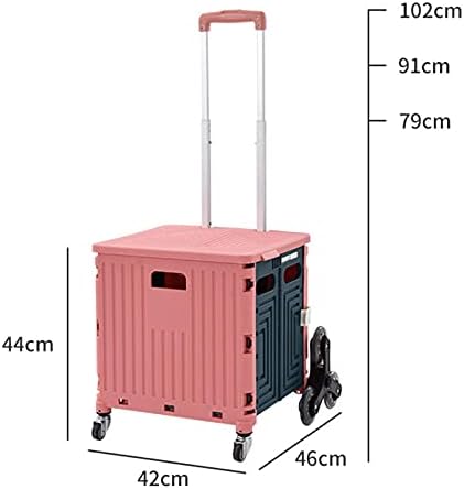 Collapsible Wagon Cart with Wheels Foldable Folding Wagons Carts Silen