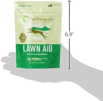 Pet Naturals Lawn Aid Dog Urine Neutralizer for Lawn - 60 Chicken-Flav