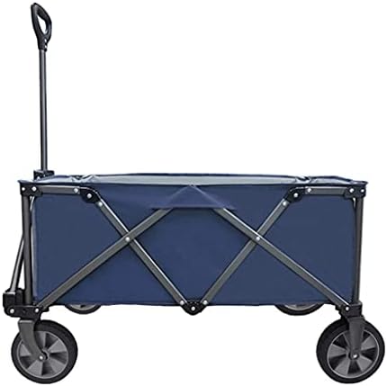 Collapsible Wagon Cart with Wheels Foldable Folding Wagons Carts Silen