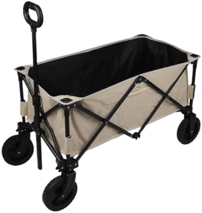 Portable Camping Cart,Portable Folding Beach Trolley Cart for Outdoor 