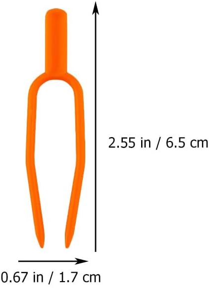 GANAZONO 400 Pcs Vine Fixed Fork Wire Holder Wire Holders for Cords Strawberry Plants Strawberry Fixing Clips Plant Ties Garden Tool Accessories Fixed Forks for Plant Gardening Supplies Tie
