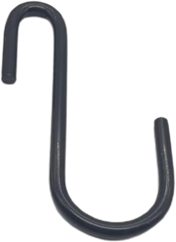 10Pcs/Set Black Coating S Shaped Hooks Home Storage Utility Metal Hang