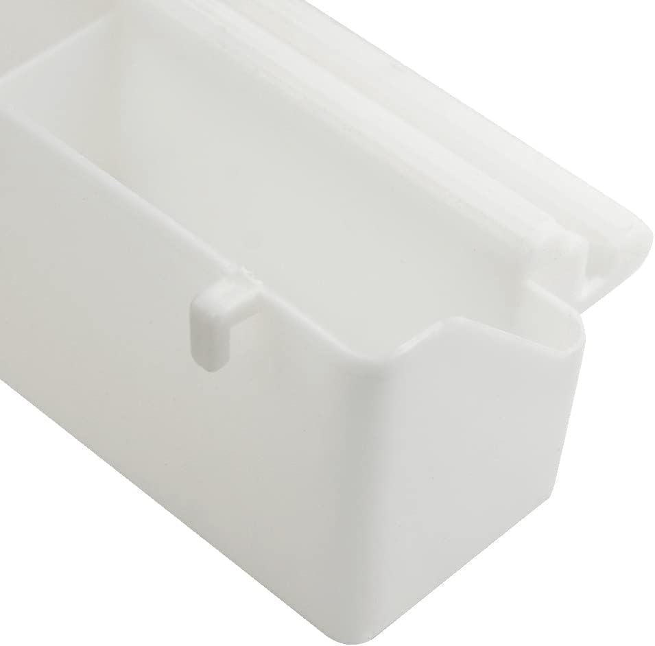 Lot of 2 Bird Parrot Cage Heavy Duty Double Plastic Seed Water Feeder Cups