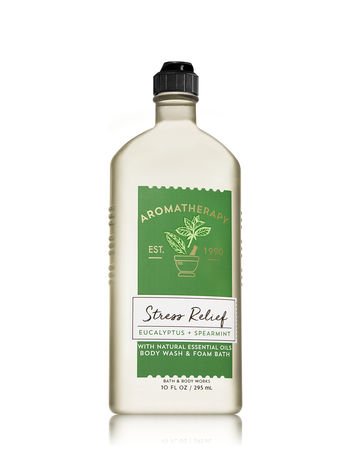 Bath Body Works ~ Aromatherapy ~ Stress Relief - Eucalyptus & Spearmin