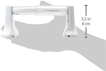 Moen Contemporary Chrome Wall Mount Spring Toilet Paper Holder for Bathroom, P5050