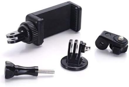 Octo Mounts Universal Smartphone Holder Adapter Kit. Compatible with Any Tripod, Action Mount or GoPro Mount Accessory. Compatible with iPhone, Samsung Galaxy, Android, BlackBerry, Pixel, and HTC
