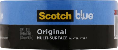 ScotchBlue Original Multi-Surface Painters Tape, 2 Inch Wide (1.88 In.