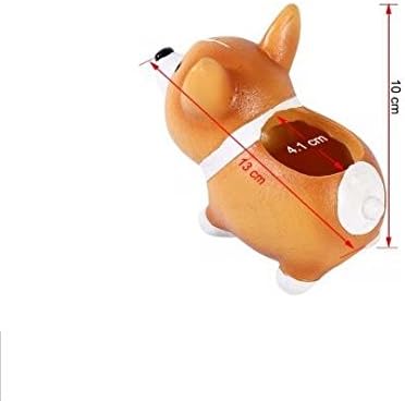 Corgi Planters for Succulents Small Flowerpot Cute Succulent Planter Bonsai Pot Pencil Holder Desk Mini Ornament