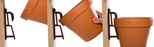 Pot Latch Hangers (3-pack) Brown