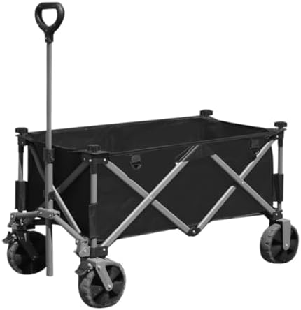 Portable Camping Cart,Outdoor Beach Camping Trolley Cart for Campervan Picnics and Gatherings Lightweight Pull Cart for Camping Picnicking and Outdoor Activities