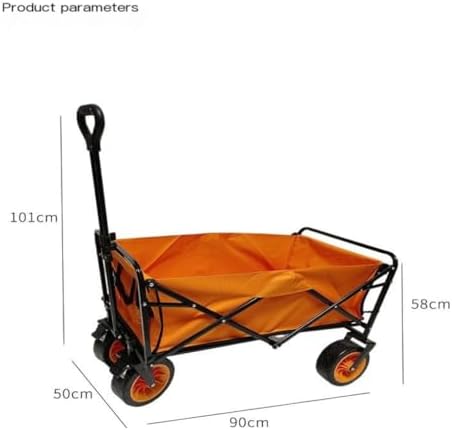 Portable Camping Cart,Heavy Duty Beach Trolley Cart for Camping and Of