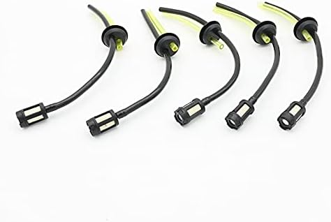 5pcs Fuel Hose Pipe Tube with Tank Filter Compatible with 43cc 52cc 40