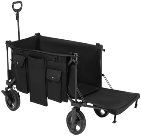 Portable Camping Cart,Outdoor Beach Trolley Cart for Camping and Picni
