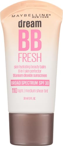 Maybelline Dream Fresh Skin Hydrating BB cream, 8-in-1 Skin Perfecting
