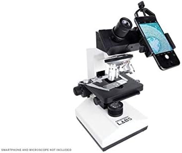 Celestron – Smartphone Adapter for Telescope, Binoculars & Spotting Scopes – Capture Images & Video Through Your Optics – Simple, Durable, Metal Body - Compact and Travel-Friendly