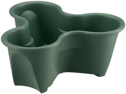 Richell Harbury Pot, Type 43, 15.7 x 14.6 x 6.3 inches (400 x 370 x
