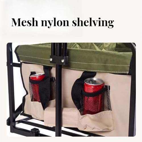 Collapsible Wagon Cart with Wheels Foldable Folding Wagons Carts Silen