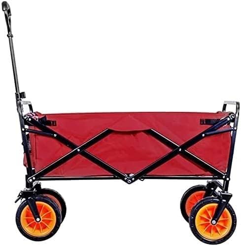 Portable Camping Cart,Outdoor Folding Utility Wagon Outdoor Foldable C