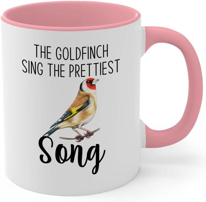 Bird Lover Two Tone Pink Edition 11oz - Prettiest Song - Hummingbird Nest Cage Parrot Dad Gardening Outdoor Birdwatcher Feeder