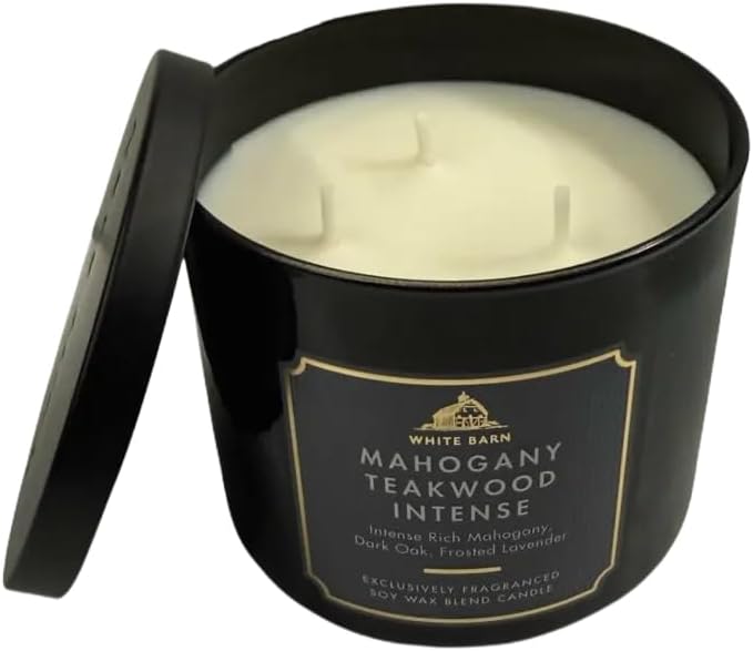 Bath & Body Works Mahogany Teakwood Intense 3-Wick Candle
