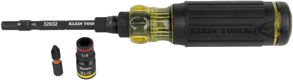Klein Tools 32516HD KNECT 16-in-1 Impact-Rated Hybrid Screwdriver/Nut 