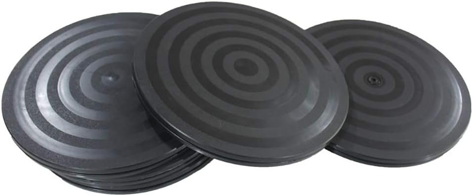 Mini Bonsai Turntable Base Stainless Steel Ball Bearings 360-Degree Rotation Easy Pruning Black 8"